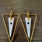 IMANI BALANCE BRASS & BONE EARRINGS