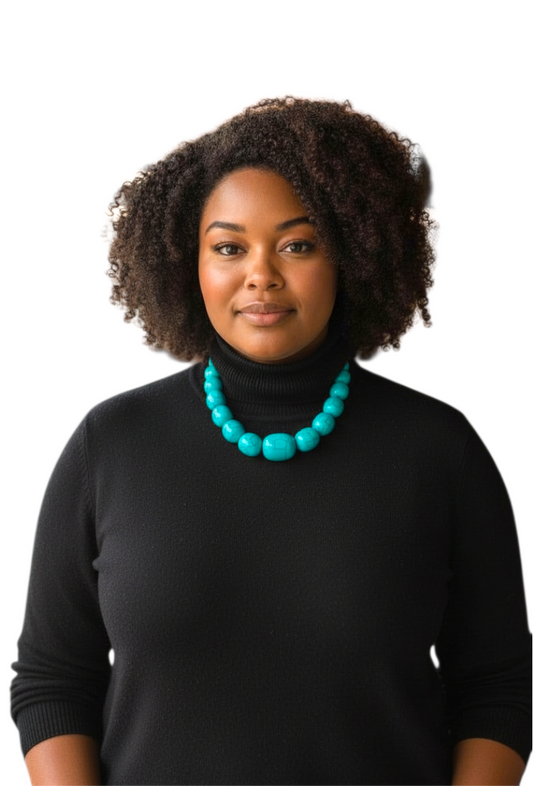 Yah'den Acrylic Necklace Collection- Abena