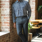 African Print Shirt for Men, African Men's Fashion, Casual Shirt, Long Shirt, Clothing Online, Slim Fit Shirt, Button Down Shirt