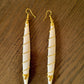 Brass and Bone Earrings Set E