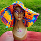 Yahden Large Ankara Hat - Bold and Beautiful!