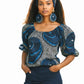 Zola Ankara Off-Shoulder Top + Headwrap