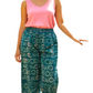 Zuri Unisex Luxe Adire Pants – Handmade African Print Wide-Leg Pants (Up to 3X)- Print D