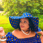 Yahden Large Ankara Hat - Bold and Beautiful!