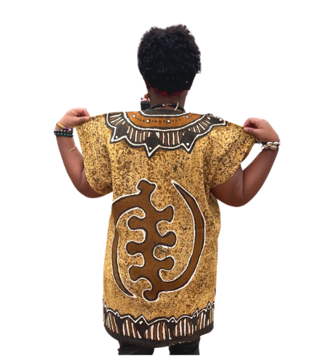 Mudcloth Dress , African Dashiki,  African Print Kimono