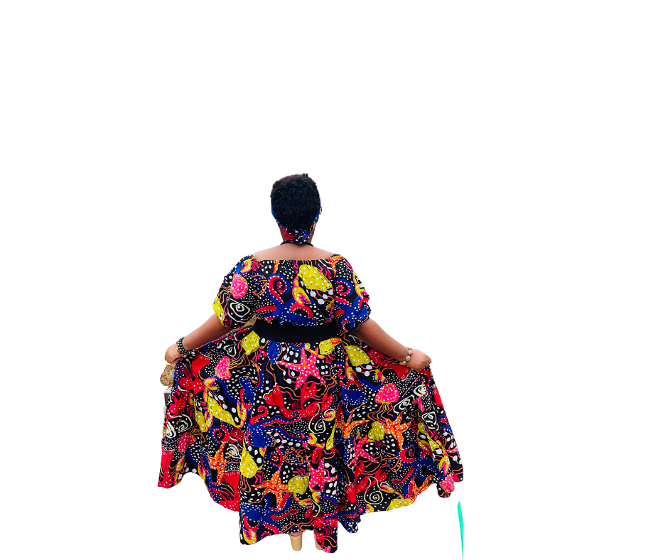 A line clearance ankara dresses