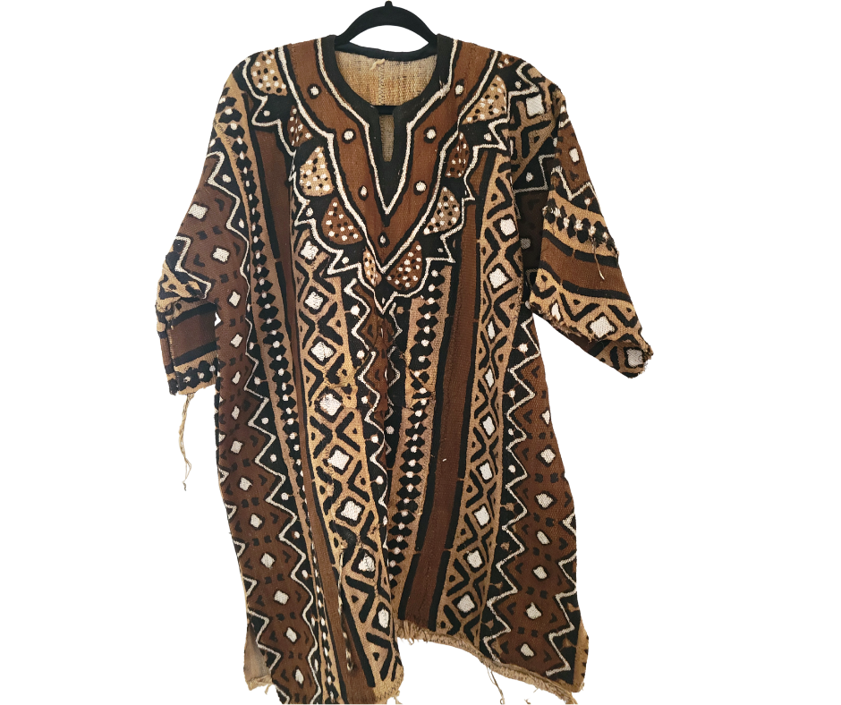 Mudcloth, African Mudcloth Bambara Dashiki, Kaftan, Men's Tops, Gifts for him