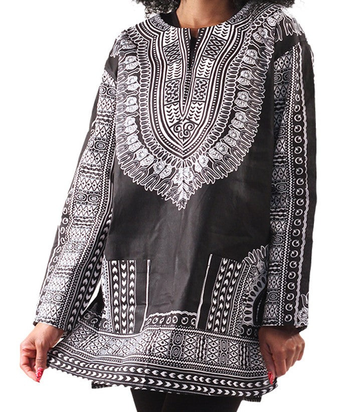 Dashiki, African Long Sleeve Dashiki, African clothing, Men's Tops, Gifts for him