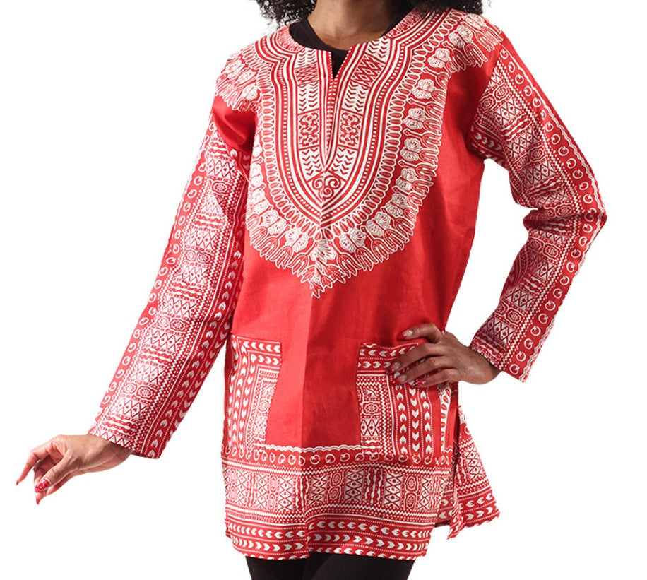 Dashiki, African Long Sleeve Dashiki, African clothing, Men's Tops, Gifts for him