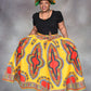 Traditional Print Maxi Skirts (Dashiki)