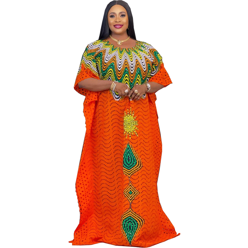 Luxury Abaya Kaftan Dress with  Beading and  Inner Iining/Dashiki Kaftan/Muslim Kaftan Abaya For Women