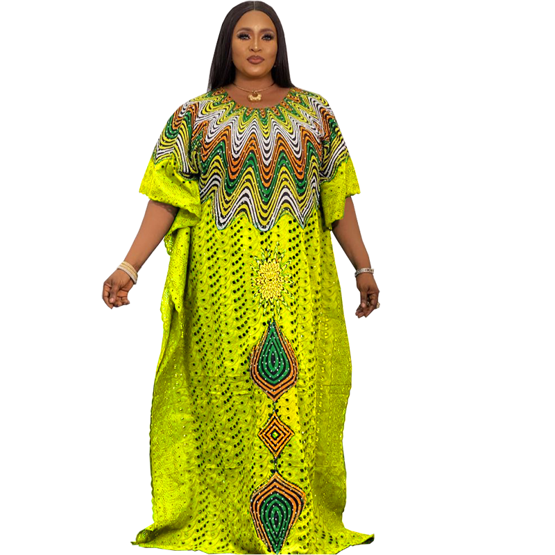 Luxury Abaya Kaftan Dress with  Beading and  Inner Iining/Dashiki Kaftan/Muslim Kaftan Abaya For Women