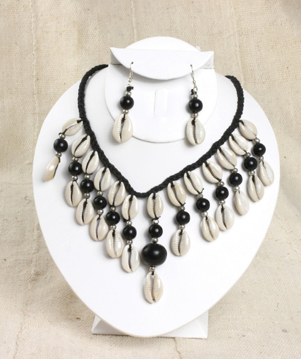 Cowrie Shell Jewelry Set