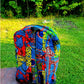Handmade African Print Back Packs