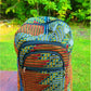 Handmade African Print Back Packs
