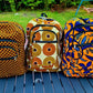 Handmade African Print Back Packs