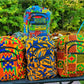 Handmade African Print Back Packs