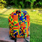 Handmade African Print Back Packs