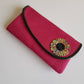 Yahden Ankara Trendy Flared Pants-Lisa + Frannie's Pink Clutch Bag