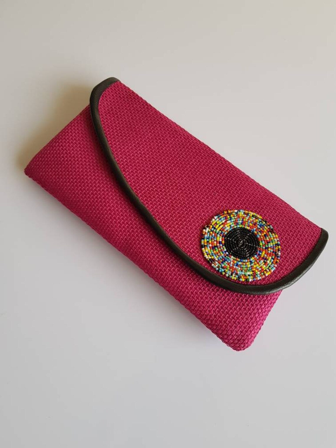 Frannie's Pink Clutch Bag